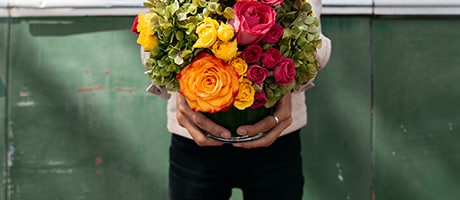 Beautiful Seasonal Flowers Banner